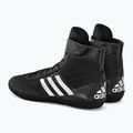 Мъжки боксови обувки adidas Combat Speed.5 черно/сребърно 3