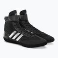 Мъжки боксови обувки adidas Combat Speed.5 черно/сребърно 4