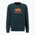 Мъжки суитшърт Alpha Industries Basic dark petrol 2