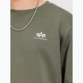 Мъжки потник Alpha Industries Basic Small Logo dark olive 4