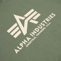 Alpha Industries мъжка основна винтидж зелена поло риза 4