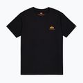 Мъжка тениска Alpha Industries Basic Small Logo черна/неоново оранжева 5