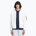 Alpha Industries мъжки суитшърт Back Print Zip бял