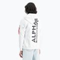 Alpha Industries мъжки суитшърт Back Print Zip бял 5
