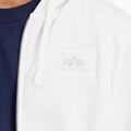 Alpha Industries мъжки суитшърт Back Print Zip бял 6