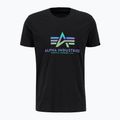 Alpha Industries мъжка тениска Basic Rainbow Reflective black 4