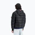 Alpha Industries мъжко яке с качулка с изкуствен пух черно 4