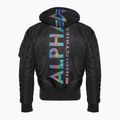 Мъжко яке Alpha Industries MA-1 ZH Back Print black / rainbow reflective 2