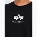 Мъжка тениска Alpha Industries Basic Mid Logo черна 6