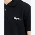 Alpha Industries Basic Polo Small Logo тениска черно 5