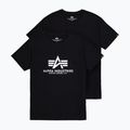 Alpha Industries мъжки тениски Basic (2 бр.) черни 7