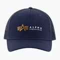 Мъжки Alpha Industries Label Trucker бейзболна шапка rep.blue