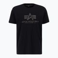 Мъжка тениска Alpha Industries Basic T Carbon black