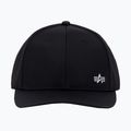 Alpha Industries Metal Label rep черна/метална бейзболна шапка