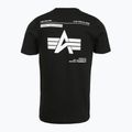 Alpha Industries мъжка поло блуза Label T Back Print black 6