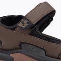 Jack Wolfskin Lakewood Cruise кафяви мъжки сандали за трекинг 4019011 9