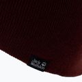 Jack Wolfskin Зимна шапка с ребро в цвят бордо 1903891 3