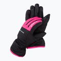 Детски ски ръкавици Reusch Alan черни/розови 60/61/115