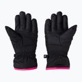 Детски ски ръкавици Reusch Alan черни/розови 60/61/115 2