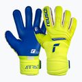 Вратарска ръкавица Reusch Attrakt Duo yellow-blue 5270055 5