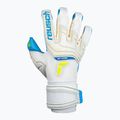 Reusch Attrakt Aqua сини и бели вратарски ръкавици 5270439 6