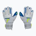 Reusch Attrakt Fusion Finger Support Guardian сиви детски вратарски ръкавици 5272940 3