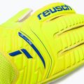 Детски вратарски ръкавици Reusch Attrakt Solid Junior жълти 5272515-2001 3