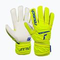 Детски вратарски ръкавици Reusch Attrakt Solid Junior жълти 5272515-2001 5
