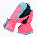 Reusch Ben Mitten детски ски ръкавици knockout pink/bachelor button