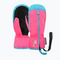 Reusch Ben Mitten детски ски ръкавици knockout pink/bachelor button 5