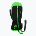 Детски ски ръкавици Reusch Ben Mitten black/neon green 6