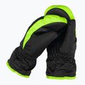 Детски ски ръкавици Reusch Ben Mitten black/neon green