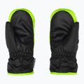 Детски ски ръкавици Reusch Ben Mitten black/neon green 2