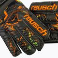 Reusch Attrakt Grip Finger Support вратарски ръкавици зелено-оранжеви 5370010-5556 4