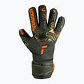 Reusch Attrakt Gold X Finger Support Младши вратарски ръкавици зелено-черни 5372050-5555 5