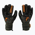 Reusch Attrakt Freegel Silver Junior вратарски ръкавици чернозелени 5372035-5555