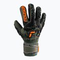 Reusch Attrakt Freegel Silver Junior вратарски ръкавици чернозелени 5372035-5555 5