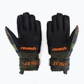 Детски вратарски ръкавици Reusch Attrakt Silver Junior зелени 5372015-5555 2