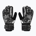 Детски вратарски ръкавици Reusch Attrakt Solid Junior черни 5372515-7700