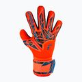 Вратарски ръкавици Reusch Attrakt Silver NC hyper orng/elec blue/black  2