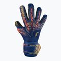 Детски вратарски ръкавици Reusch Attrakt Gold X Junior premium blue/gold/black 2
