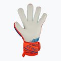 Детски вратарски ръкавици Reusch Attrakt Freegel Silver Junior hyper orng/elec blue 3