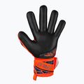 Детски вратарски ръкавици Reusch Attrakt Infinity NC Junior hyper orng/elec blue/black 3