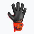Детски вратарски ръкавици Reusch Attrakt Silver Junior hyper orng/elec blue/blck 3