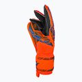 Детски вратарски ръкавици Reusch Attrakt Silver Junior hyper orng/elec blue/blck 4