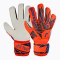 Детски вратарски ръкавици Reusch Attrakt Solid Junior hyper orng/elec blue