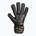 Детски вратарски ръкавици Reusch Attrakt Silver NC Finger Support Junior black/gold/white/black 3