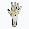 Reusch Pure Contact Gold X GluePrint Вратарски ръкавици без каишка бяло/златно/черно 2