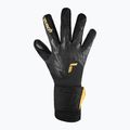 Детски вратарски ръкавици Reusch Pure Contact Infinity Junior black/gold/black 2