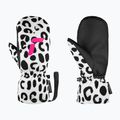 Детски скиорски ръкавици Reusch Carter R-Tex XT Junior Mitten white/grey leopard